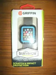 NEW Griffin Survivor Apple Watch Protection Tactical Case blue/black 42mm