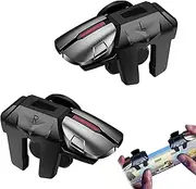 PUBG Mobile Controller, 1 Pair Game Trigger Mobile Phone Game Trigger Shoot Sensitive Joystick Gaming Gadgets Aim & Fire Game Phone Button Sensitive Target Fire Trigger G21 Compatible with Smartphone