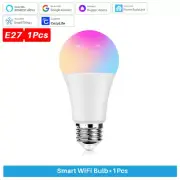 RGBCW E27 WiFi Smart Dimming Light Bulb, Voice Control, Alexa & Google