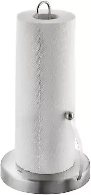 GEFU Spenso Roll Holder, Silver, 15700 Paper Towel Holders Storage