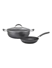[Circulon] A1 Open Skillet Frying Pan Cookware Set in Grey
