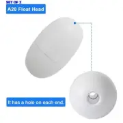Set of 2 - A20 Float Head Replacements For Polaris 180 280 380 for Pools