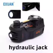 Off Road 12V 5T Electric Hydraulic Jack Car Tire Rescue Tool Inflation Pump Set