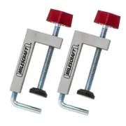 Fence Clamps Miter Saw Router Tables C-Clamps Universal Clamping Tool 2-Pack