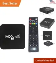 Android 13.1 TV Box - 2GB RAM 16GB ROM - 4K HD 3D Dual Band WiFi - Quad Core