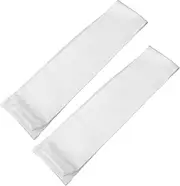 [Toddmomy] Rugby Socks Covers Calf Sleeve Calf Socks Men Football Sleeves for Legs Calf Rugby Sleeve Football Socks Skin-Friendly Calf Socks Calf Stockings Leg Sleeve White Polyester