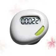 FOYTOKI Heart Shaped Sports Pedometer Precision Fitness Information Tool for Active Men Women for Walking Plans Step Tracking Adorable Present for Loved Ones