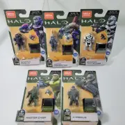 Mega Construx Halo Infinite Heroes 14 Bundle Set Master Chief Hyperius Jackal