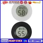 Electronic LCD Digital Thermometer Hygrometer Round Temperature Humidity Meter A