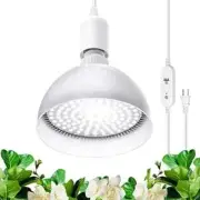 Led Grow Light Bulb With Timing And Hanging System 25w Full Spectrum 4h/9h/14h T