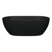 Luciana Solid Surface Bath, 1690mm, Matte Black