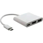 Astrotek USB 3.1 USB-C HDMI USB-A Hub Cable for Apple MacBook Chromebook Pixel