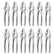 12 Pack Heavy Duty Crab Crackers Tool Stainless Steel Seafood Tools Set