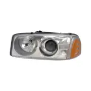 New Head Lamp Assembly Halogen Left Fits 1999-2006 Gmc Sierra 1500 15218077