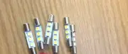 Vintage Harman Kardon TA600 STEREO RECEIVER front panel LED lamps kit .