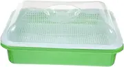 GALPADA Thickened Germination Tray with Lid Nursery Tray for Easy Sprouting High Budding Rate Suitable for Mung Bean Peanut and Bean