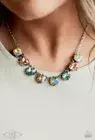 Paparazzi ~ Dreamy Decorum Multi ~ Necklace & Earrings ~ Black Diamond 2022