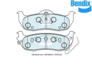 Bendix Rear Brake Pad 4x4 For Jeep Commander 05-10 5.7 V8 4x4 DB1685 -4WD