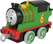 Thomas & Friends Fisher-Price Percy die-cast Push-Along Toy Train Engine for Preschool Kids Ages 3+