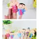 Korean version of the family finger even plush cloth finger