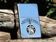 Zippo Lighter - Smith & Wesson - S&W Firearms - 1937 Vintage Series - Since 1852