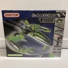 ERECTOR Space Chaos Silver Force Spaceship 2 Models Light Effects 110+ Parts