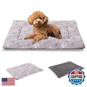 BVAGSS Dog Bed Mat,Reversible Dog Crate Pad, Memory Foam Dog Beds, Soft Warm