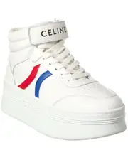 CELINE Leather Platform Sneaker
