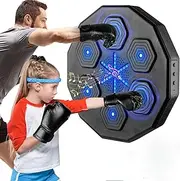 Smart Music Boxing Machine,YueME 9 Training Modes Led Boxing Machine,Can Play Music and Connect to Bluetooth Music Boxing Machine Wall,for Home Exercise