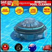 Aquabuddy Robotic Pool Cleaner Automatic Vacuum Swimming Robot Filter Cordless