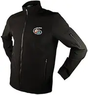 [Dolmen Clothing] Rugby Nations Rugby Shell Jacket (XS-3XL) (X-Large) Black