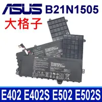 在飛比找Yahoo!奇摩拍賣優惠-保三 ASUS B21N1505 原廠電池 大格子 E402