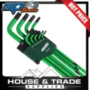 SP Tools Hex Allen Key Set 9 Piece Torx Tamper Proof SP34507