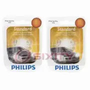 2 pc Philips Map Light Bulbs for BMW 1 Series M 118i 120i 125i 128i 130i cd (for: BMW)