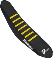 D'COR VISUALS Fits Seat Cover - Black/Yellow - TC85 '18-'22 30-70-101