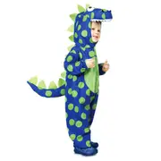 Doug the Dino Dinosaur Costume (Blue/Green) - Child
