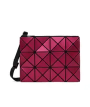 Pink Lucent Metallic Bag One size Red