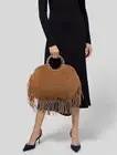 BNWT Saint Laurent Bracelet Fringed Serpent Bag RRP $2399 BLACK