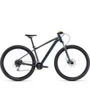 Cube Aim Pro Hardtail Mountain Bike grey'n'flashyellow