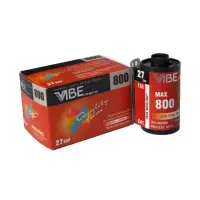 在飛比找momo購物網優惠-【VIBE】德國 135 彩色膠卷負片底片(ISO 800 