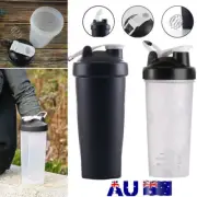 Plastic Shaker Protein Powder Mixer Portable Bottle Drink Gym Sport blender