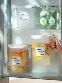在飛比找松果購物優惠-時尚北歐風塑料冷水壺輕鬆享用冰爽飲品 (8.3折)