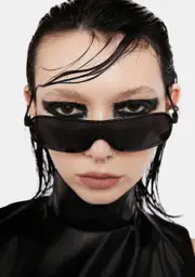 [Giant Vintage] Two Dads Black Sunglasses