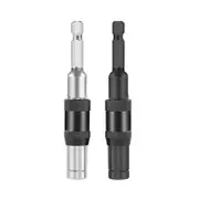 Magnetic Pivot Drill Bit Holder Steel Impact Pivoting Swivel Screw Drill Bits