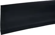 M-D Building Products 4-Inch x 60-Feet Dry Back Vinyl Wall Base, Flexible Dry Back Vinyl Trim with Toe - Easy Install Molding Trim for Floors and Baseboards, Black (73896)