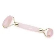 Is Gift Natural Crystal 15cm Facial Roller/Beauty Face Massager Rose Quartz Pink