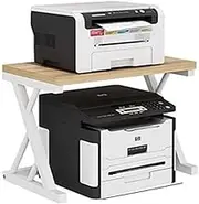 Printer Stand 2 Tier Printer Stand Printer Shelf Desktop Printer Stand Steel Frame Office Fax Machine Scanner Bracket Storage Rack Printer Stand with Storage (Color : A, Size : 57 * 34 * 38cm)