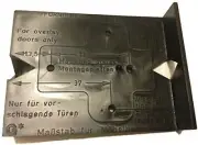 Jig Template for Kitchen,Bedroom,Bathroom Cabinet Hinges and Mounting Plates