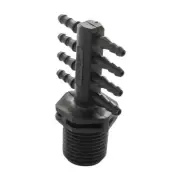Netafim 8-Way Adapter – Connects 8 Micro Tubing Lines to 1/2" Female Threaded