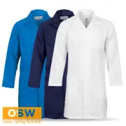 Unisex Polyester Cotton Dust Lab Coat Chest Pocket with Pencil Partition 3502